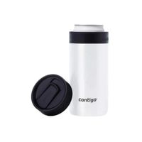 Vaso Térmico De Acero Inoxidable  Contigo River North Can Blanco 355ml