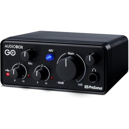 Interfaz PreSonus AudioBox GO 96 kHz Interfaz PreSonus AudioBox GO 96 kHz