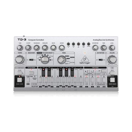 Sintetizador Behringer TD-3-SR Plateado Sintetizador Behringer TD-3-SR Plateado