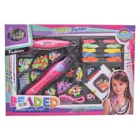 Juego de Trenzas Fáciles Trenzador de Cabello con Cuentas para Niñas