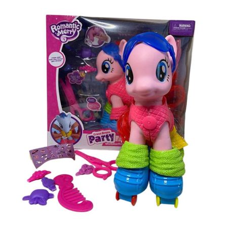 Pony Romantic Merry Rosa con Accesorios Pony Romantic Merry Rosa con Accesorios