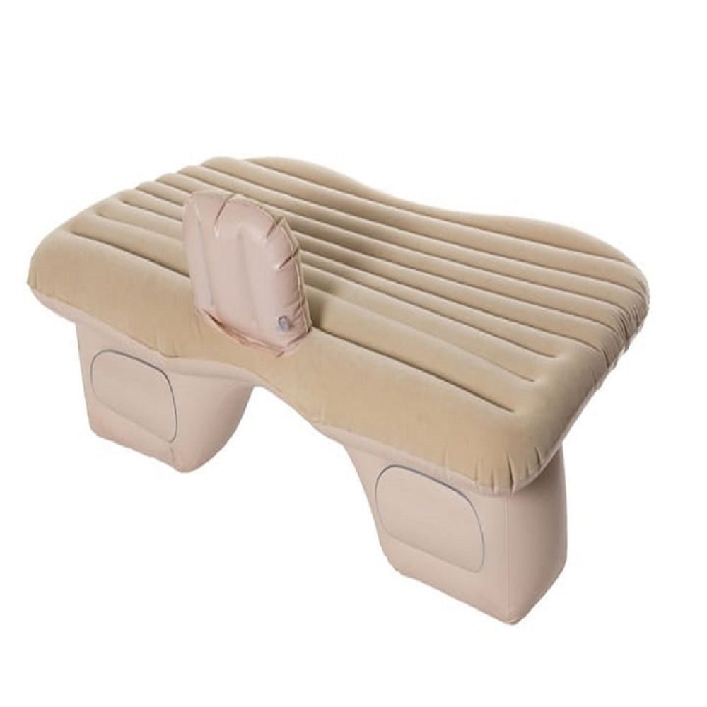 Colchón Inflable para Auto Hogar y Paseos viene con Almohadas + Inflador