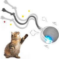 Pelota Interactiva para Gatos con Soga Juguete Inteligente