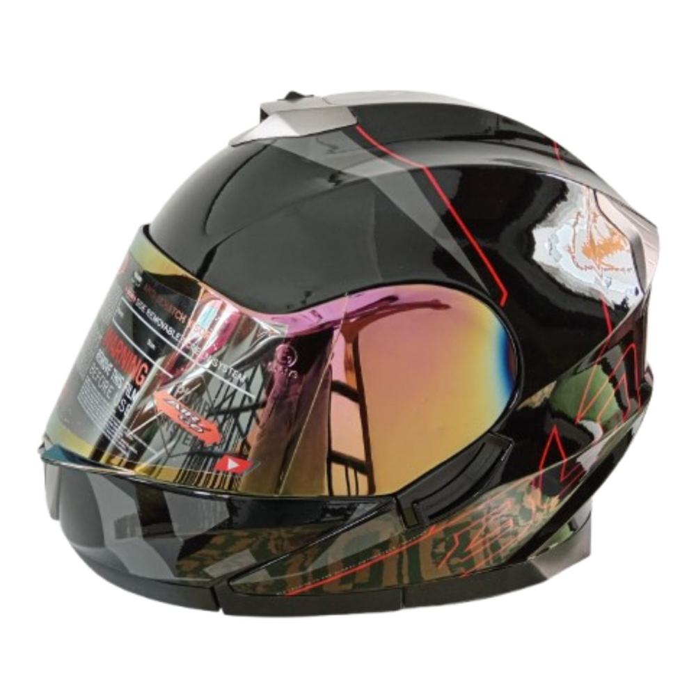 Casco de Moto Integral Certificado Tornazolado