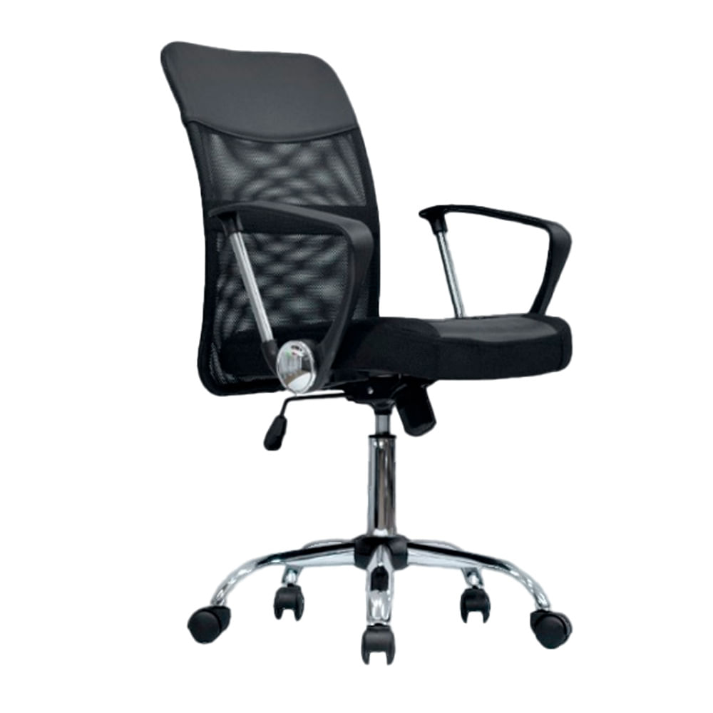 Silla de Oficina Dubai Sg Negro Ejecutiva Ofideas