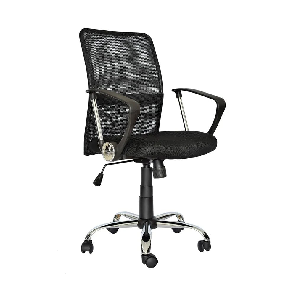 Silla de Oficina Dubai Negro Ejecutiva Ofideas