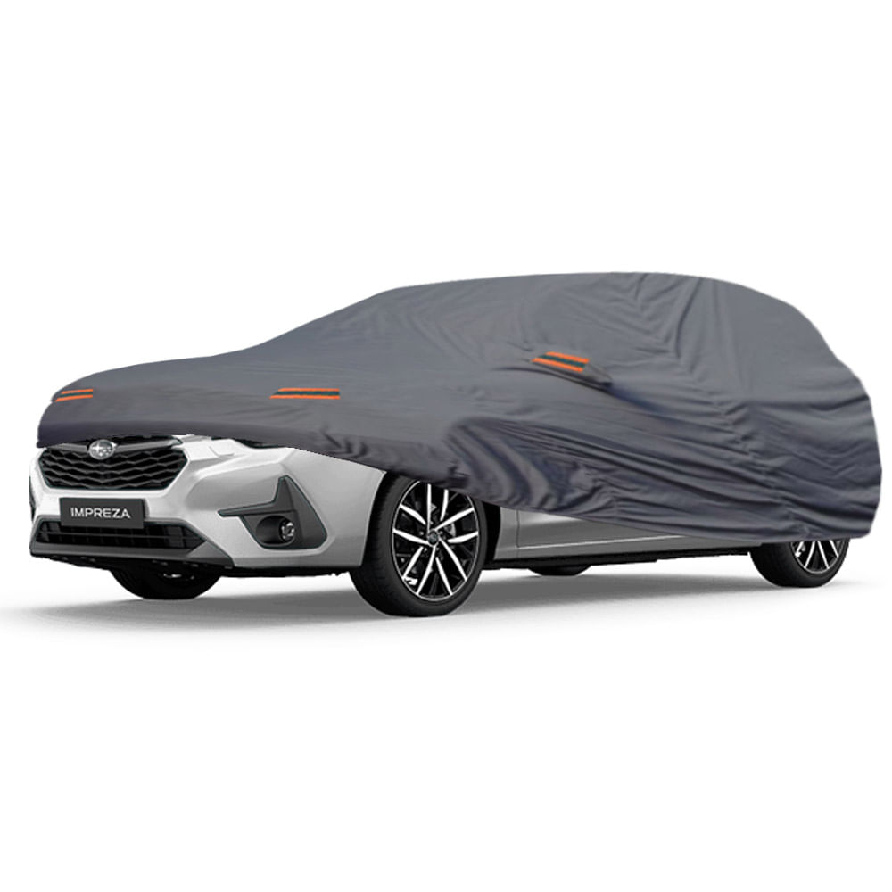 Cobertor Protector Exclusivo para SUBARU IMPRESA HB GRIS - Protección Superior contra Clima Extremo Cobertor Protector Exclusivo para SUBARU IMPRESA HB GRIS - Protección Superior contra Clima Extremo