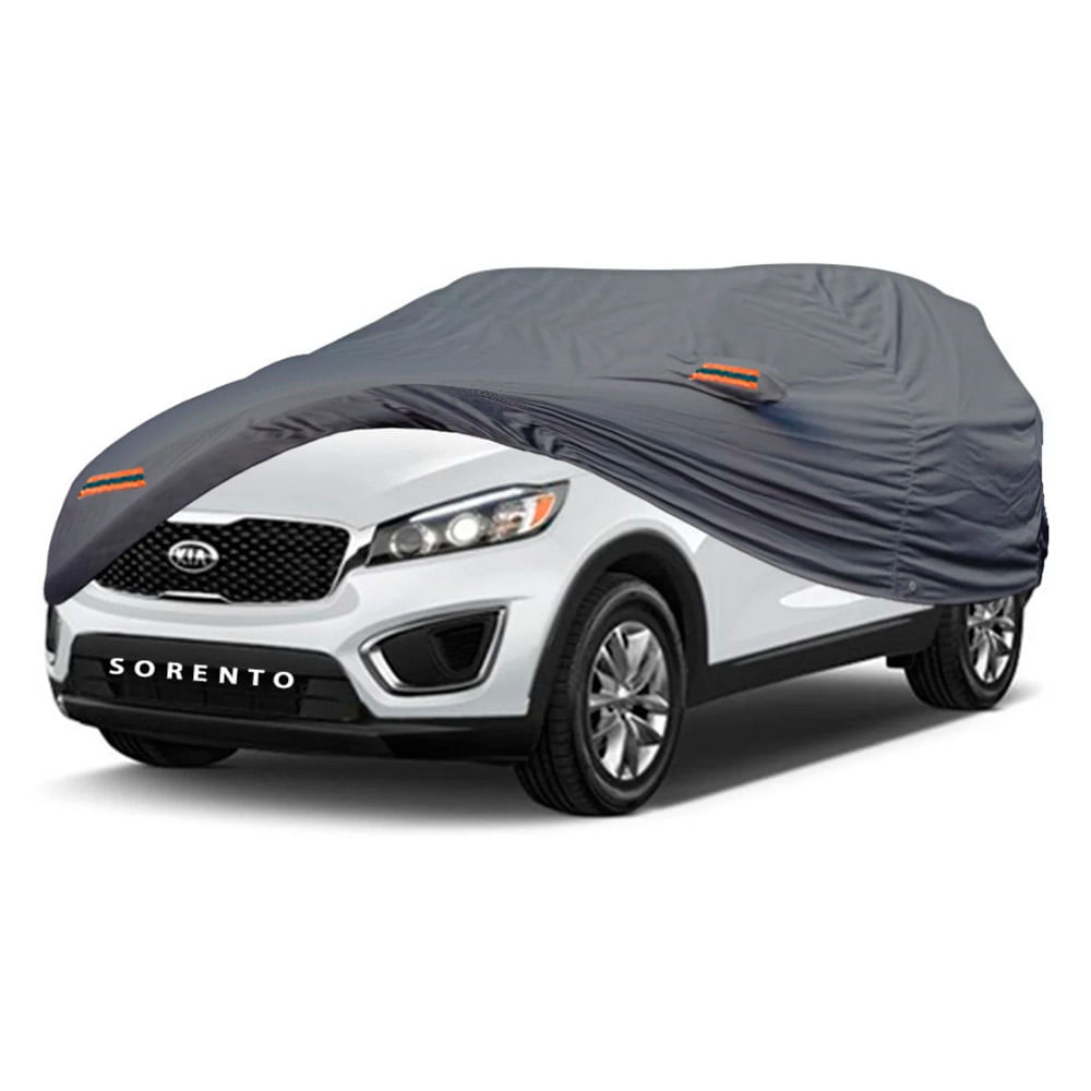 Cobertor Protector Exclusivo para KIA SORENTO 2020-2022 GRIS - Protección Superior contra Clima Cobertor Protector Exclusivo para KIA SORENTO 2020-2022 GRIS - Protección Superior contra Clima