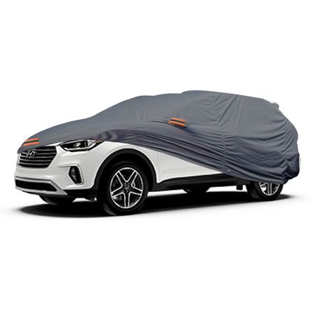 Cobertor Protector Exclusivo para HYUNDAI SANTA FE GRIS - Protección Superior contra Clima Extremo Cobertor Protector Exclusivo para HYUNDAI SANTA FE GRIS - Protección Superior contra Clima Extremo
