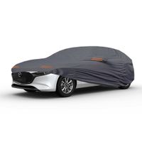 Cobertor Protector Exclusivo para MAZDA 3 HATCHBACK GRIS - Protección Superior contra Clima Extremo