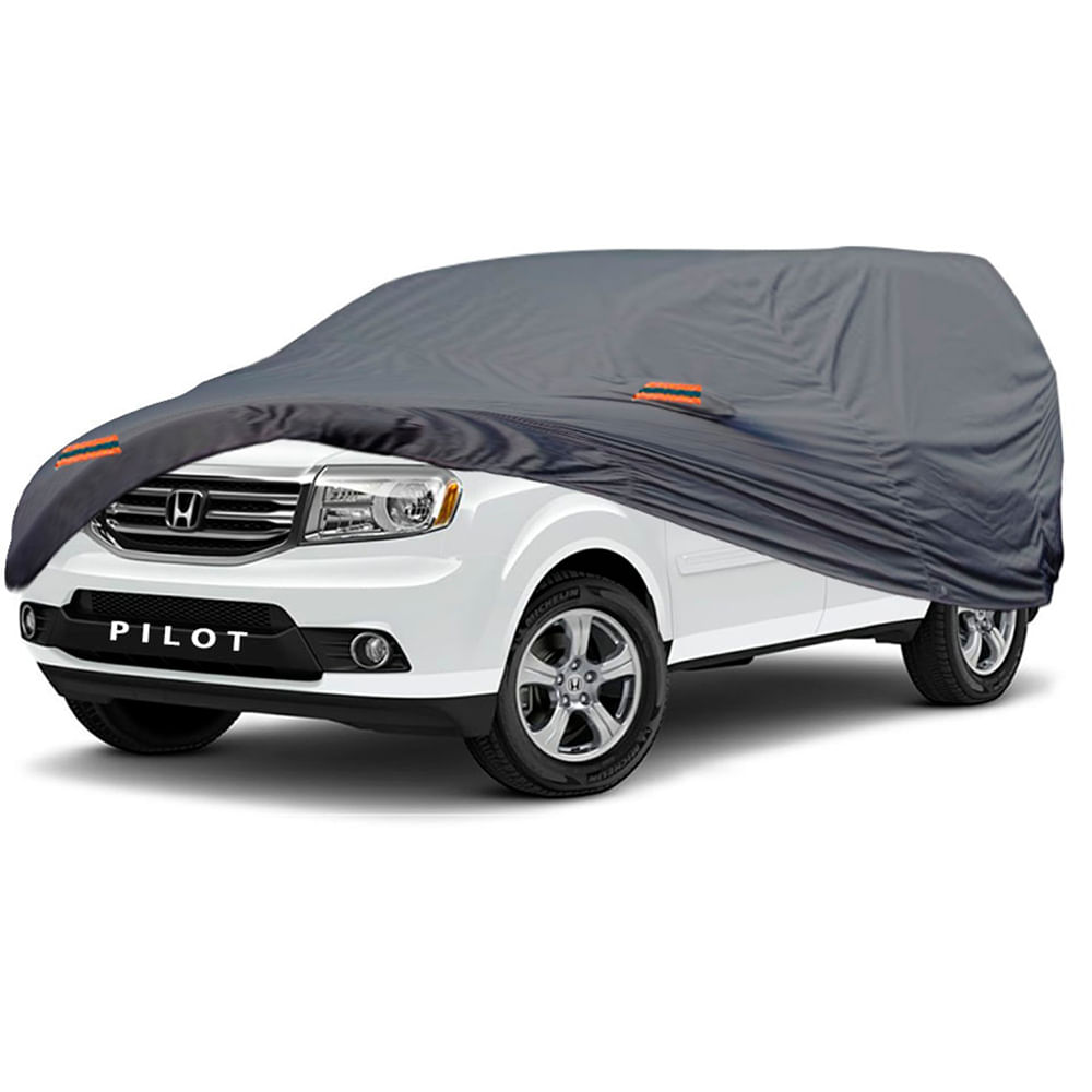 Cobertor Protector Exclusivo para HONDA PILOT GRIS - Protección Superior contra Clima Extremo Cobertor Protector Exclusivo para HONDA PILOT GRIS - Protección Superior contra Clima Extremo