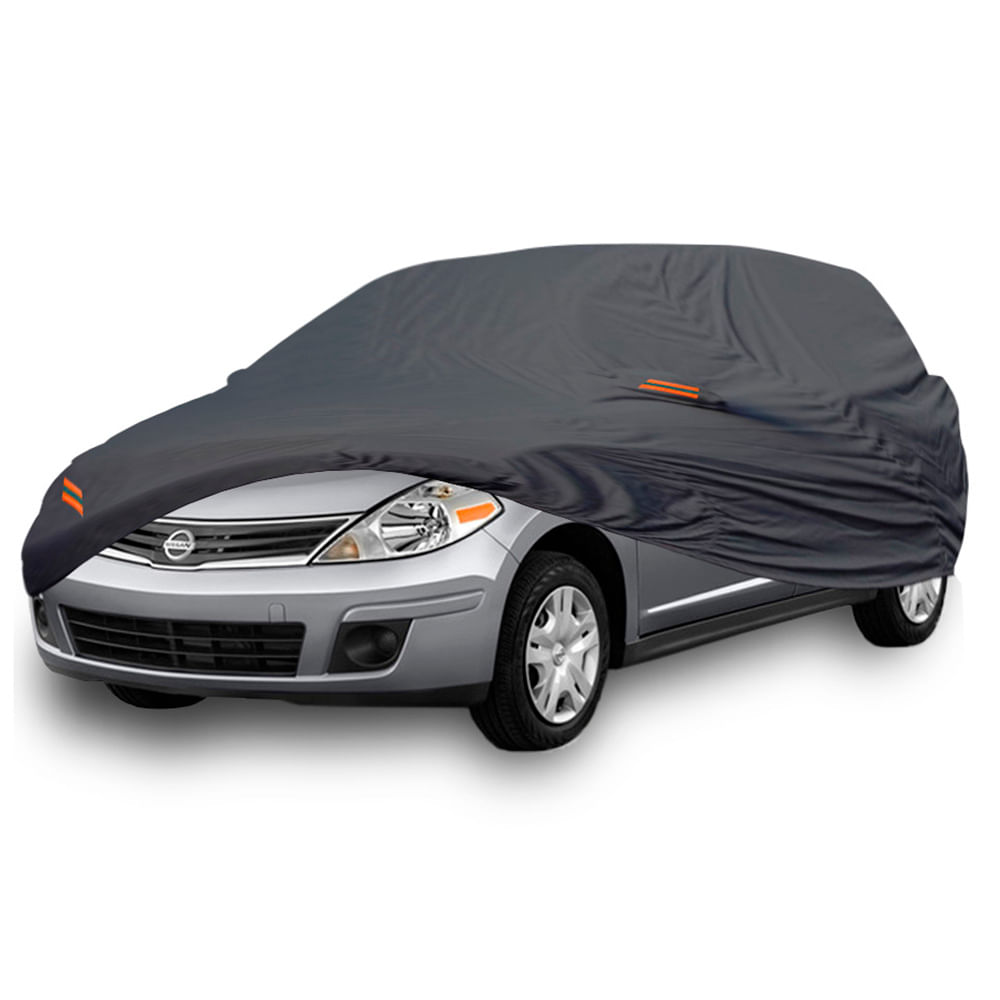 Cobertor Protector Exclusivo para NISSAN TIIDA HATCHBACK GRIS - Protección contra Clima Extremo Cobertor Protector Exclusivo para NISSAN TIIDA HATCHBACK GRIS - Protección contra Clima Extremo
