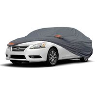 Cobertor Protector Exclusivo para NISSAN SENTRA SEDAN GRIS-Protección Superior contra Clima Extremo