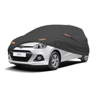 Cobertor Protector Exclusivo para HYUNDAI GRAND I10 HATCHBACK GRIS-Protección contra Clima Extremo
