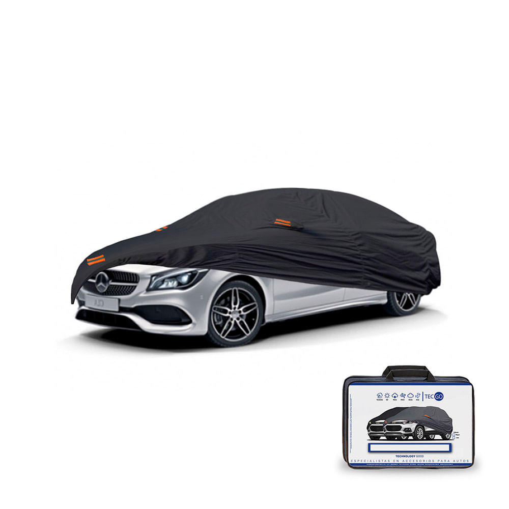 Cobertor Protector Exclusivo para MERCEDES BENZ CLA 180 2015 GRIS-Protección Superior contra Clima Cobertor Protector Exclusivo para MERCEDES BENZ CLA 180 2015 GRIS-Protección Superior contra Clima
