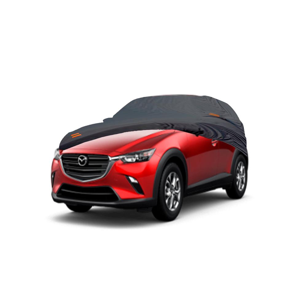 Cobertor Protector Exclusivo para MAZDA CX3 -GRIS - Protección Superior contra Clima Extremo Cobertor Protector Exclusivo para MAZDA CX3 -GRIS - Protección Superior contra Clima Extremo
