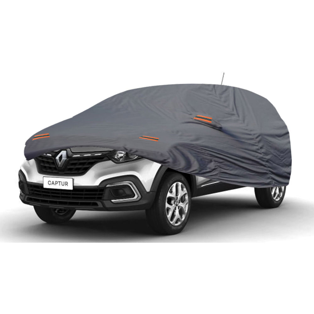Cobertor Protector Exclusivo para RENAULT CAPTUR GRIS - Protección Superior contra Clima Extremo Cobertor Protector Exclusivo para RENAULT CAPTUR GRIS - Protección Superior contra Clima Extremo