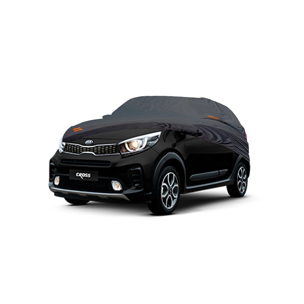 Cobertor Protector Exclusivo para KIA PICANTO CROSS GRIS - Protección Superior contra Clima Extremo Cobertor Protector Exclusivo para KIA PICANTO CROSS GRIS - Protección Superior contra Clima Extremo
