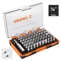 Juego de  puntas mixtas 61 piezas 1"" truper