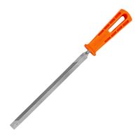 Lima triángulo pesado 8"",  dpp con mango, Truper