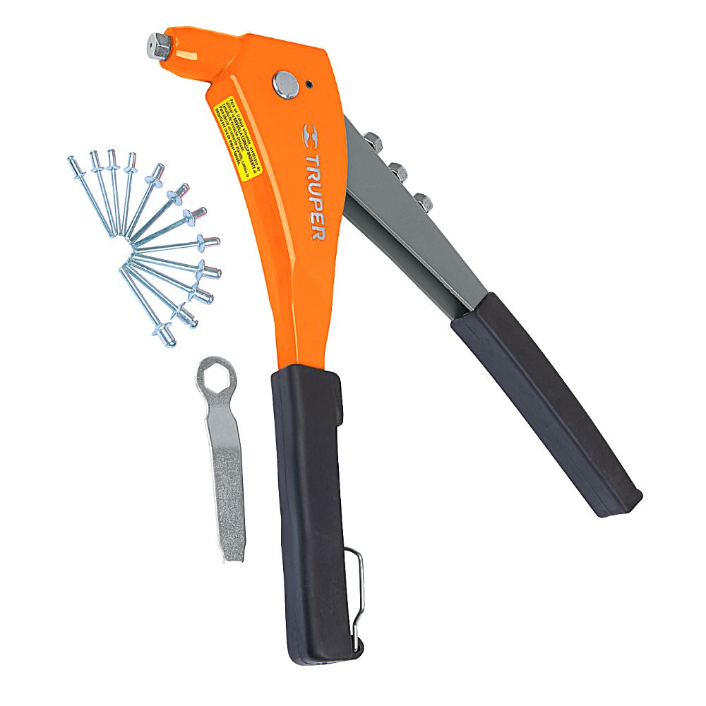 Remachadora profesional 9 con remaches Truper Remachadora profesional 9 con remaches Truper