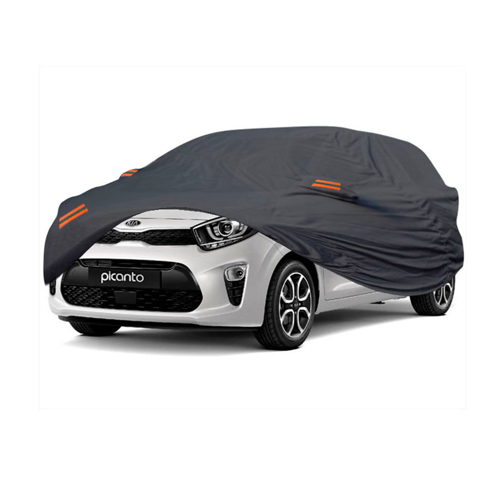 Cobertor Protector Exclusivo para KIA PICANTO GRIS - Protección Superior contra Clima Extremo Cobertor Protector Exclusivo para KIA PICANTO GRIS - Protección Superior contra Clima Extremo