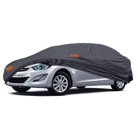 Cobertor Protector Exclusivo para HYUNDAI ELANTRA SEDAN HASTA 2016 GRIS-Protección contra Clima Cobertor Protector Exclusivo para HYUNDAI ELANTRA SEDAN HASTA 2016 GRIS-Protección contra Clima