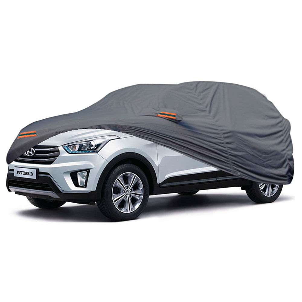Cobertor Protector Exclusivo para HYUNDAI CRETA GRIS - Protección Superior contra Clima Extremo Cobertor Protector Exclusivo para HYUNDAI CRETA GRIS - Protección Superior contra Clima Extremo