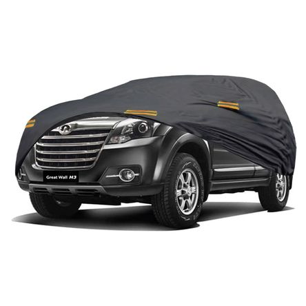 Cobertor Protector Exclusivo para HAVAL H3 GRIS - Protección Superior contra Clima Extremo Cobertor Protector Exclusivo para HAVAL H3 GRIS - Protección Superior contra Clima Extremo