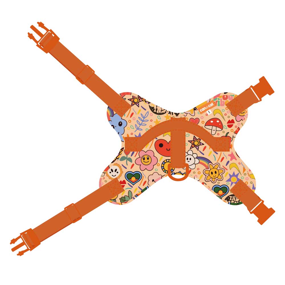 Pechera Vest Talla M Groovy Happy Vibes Pechera Vest Talla M Groovy Happy Vibes