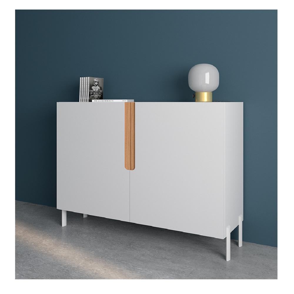 Zapatera Minimalista Mufasa TU MESITA Melamina 18mm color Blanco