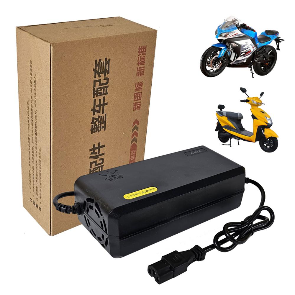 Cargador Para Moto Eléctrica de 72V 45Ah con Batería Plomo Acido