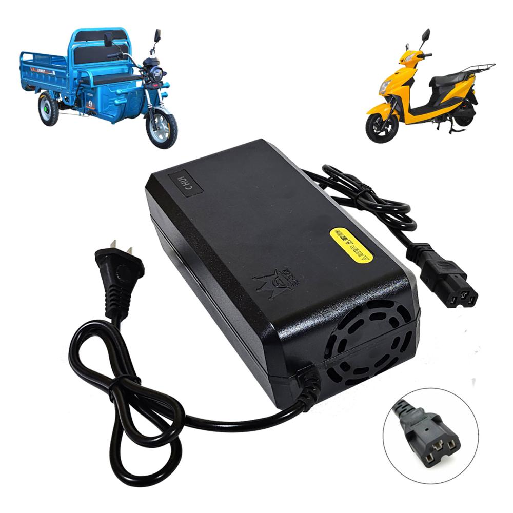 Cargador 60V 50Ah Para Moto Eléctrica con Batería Plomo Acido