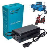 Cargador Para Moto Eléctrica de 60V 32Ah con Batería Plomo Acido