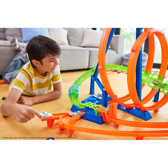 Hot Wheels Pista Épica Choque zonas choque Promart