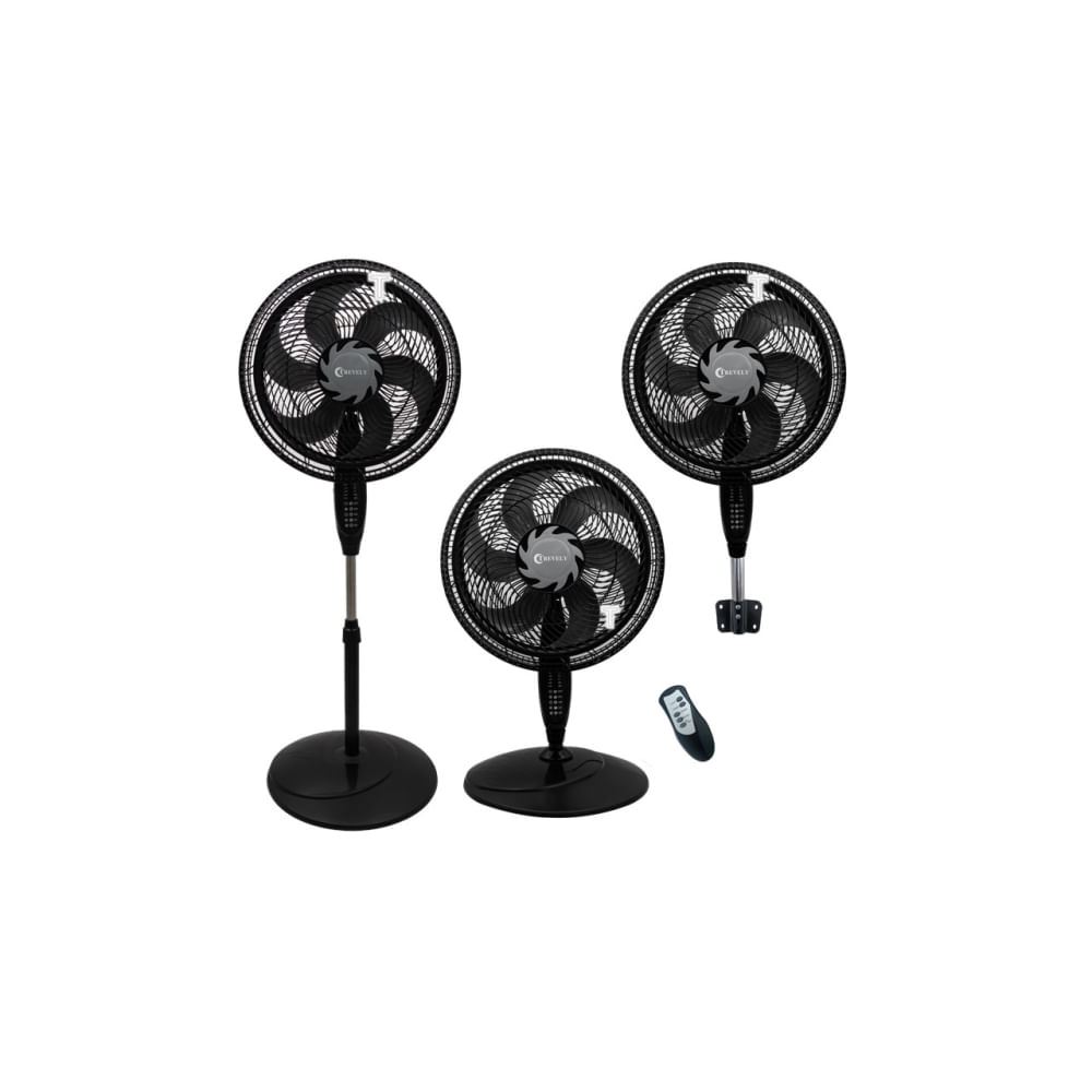 Ventilador 3 en 1 18' TREVELY VT-1840 - control remoto - 100W