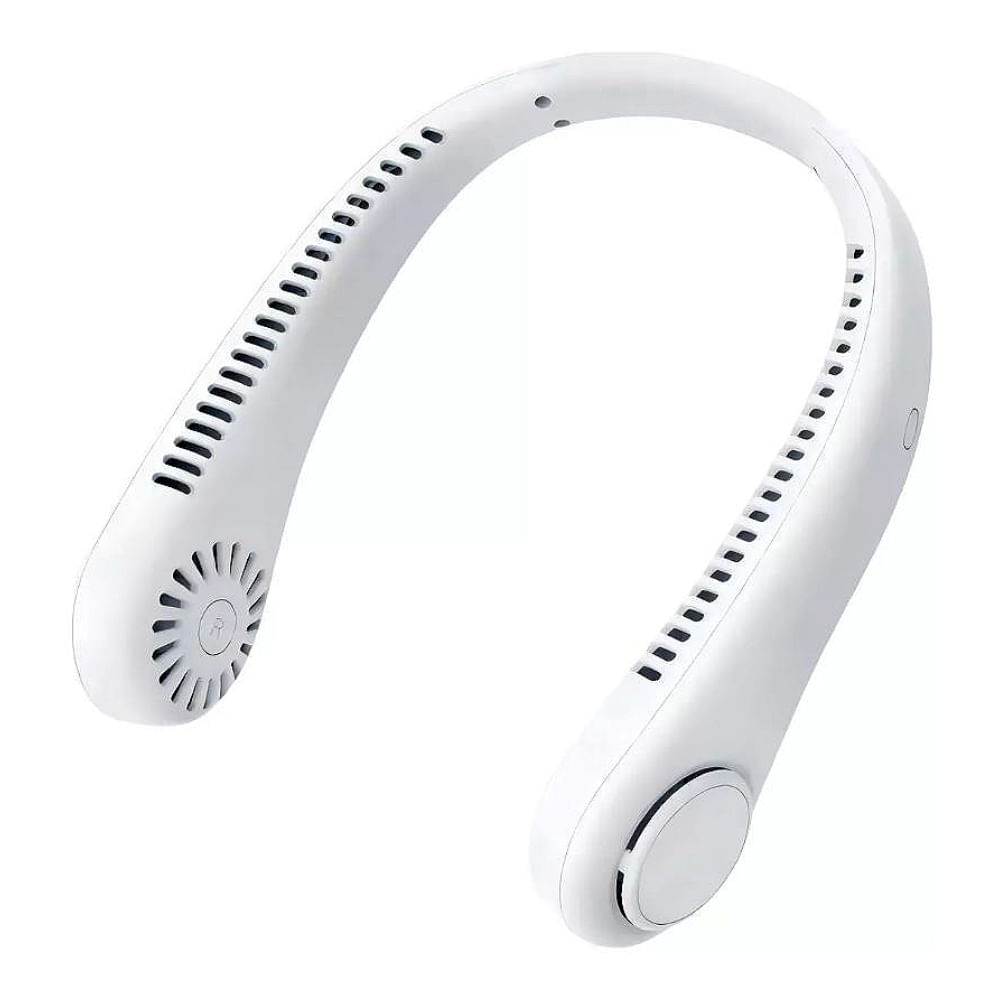 Ventilador de Cuello Portátil Blanco