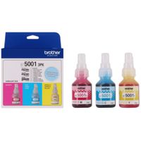 Kit Tinta Brother BT5001 3PK TANK Cyan Magenta