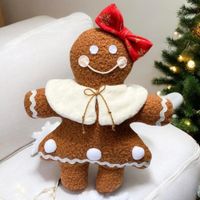 Cojín de Galleta Jengibre Mujer 44x38cm Chiribella
