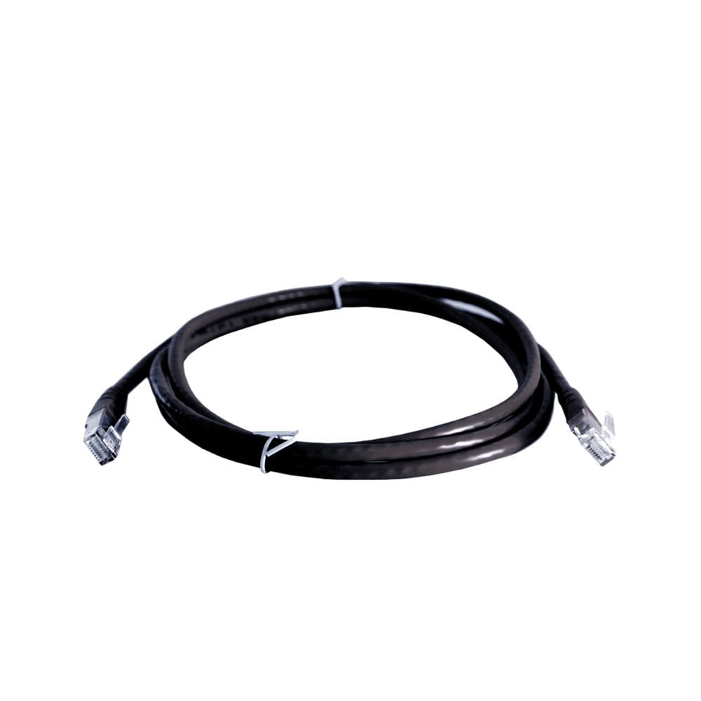 Cable Patch Cord Dixon 2Metros UTP Cat5e 24 AWG COBRE LSZH RoHS Negro