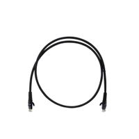 Cable Patch Cord Dixon 1 Metro UTP Cat 6 24 AWG COBRE LSZH RoHS Negro
