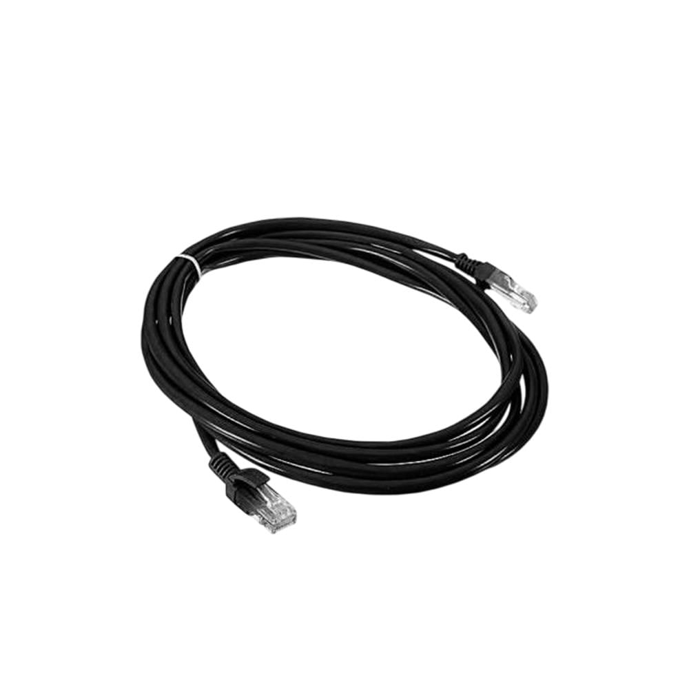 Cable Patch Cord Dixon 3 Metros UTP Cat 6 24 AWG COBRE LSZH RoHS Negro
