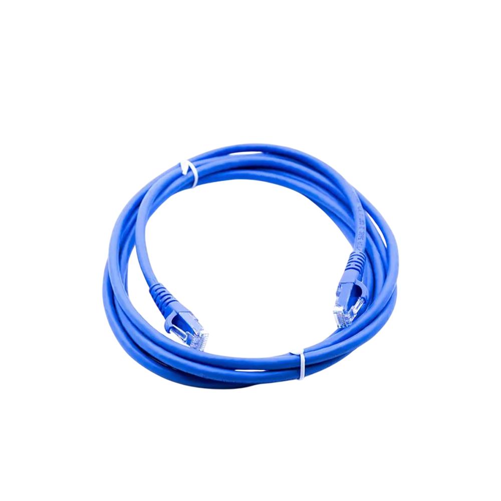 Cable Utp Patch Cord Dixon Cat 6 3 Metros 24 AWG COBRE LSZH RoHS Azul