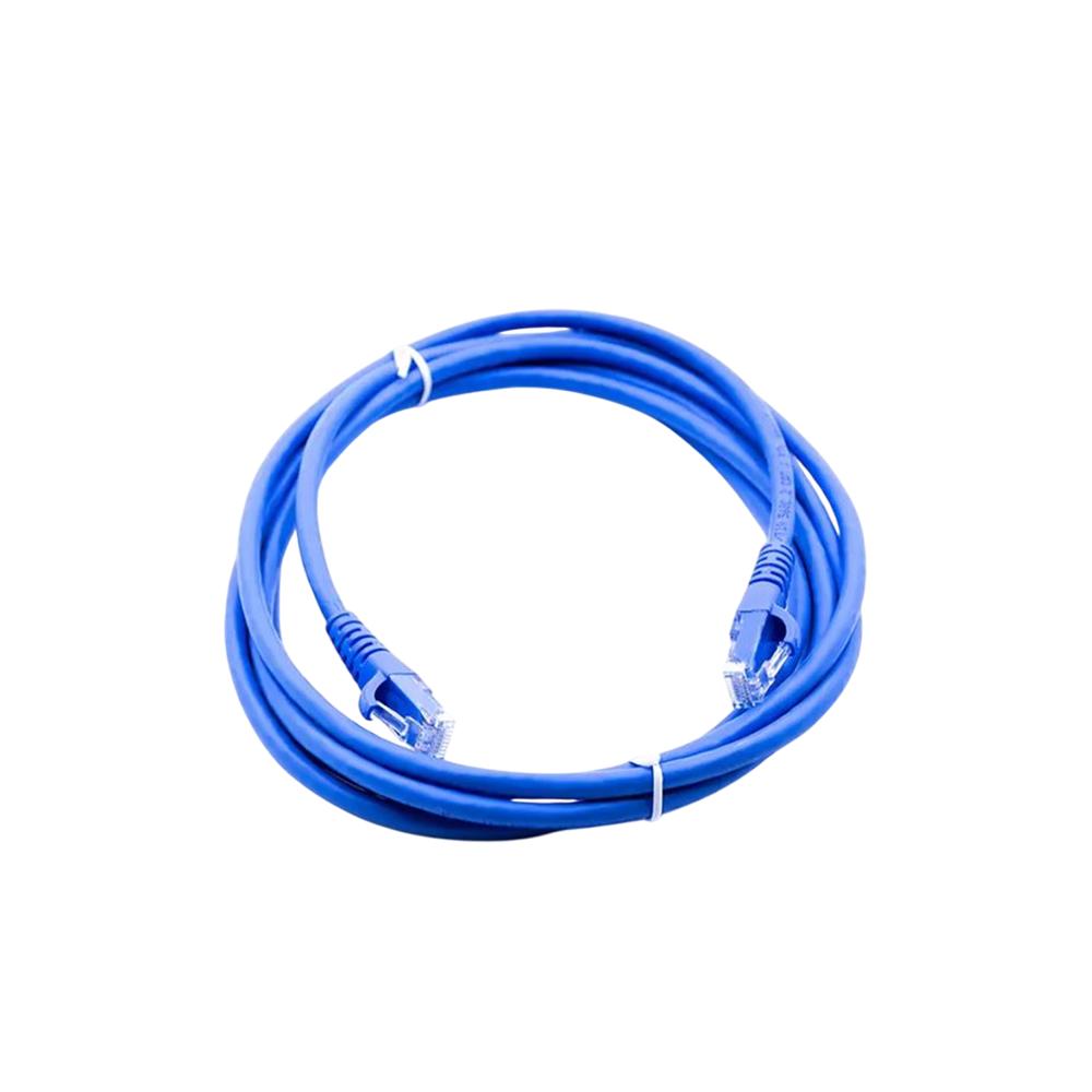 Cable Patch Cord Dixon 3Metros UTP Cat5e 24 AWG COBRE LSZH RoHS Azul