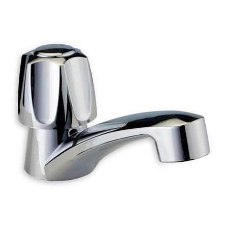 Llave de Lavatorio Trebol Grazia Baja Plata Cromada Llave de Lavatorio Trebol Grazia Baja Plata Cromada