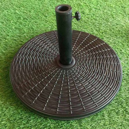 Base sólida HDPE + cemento sombrilla central 25 kg Base sólida HDPE + cemento sombrilla central 25 kg