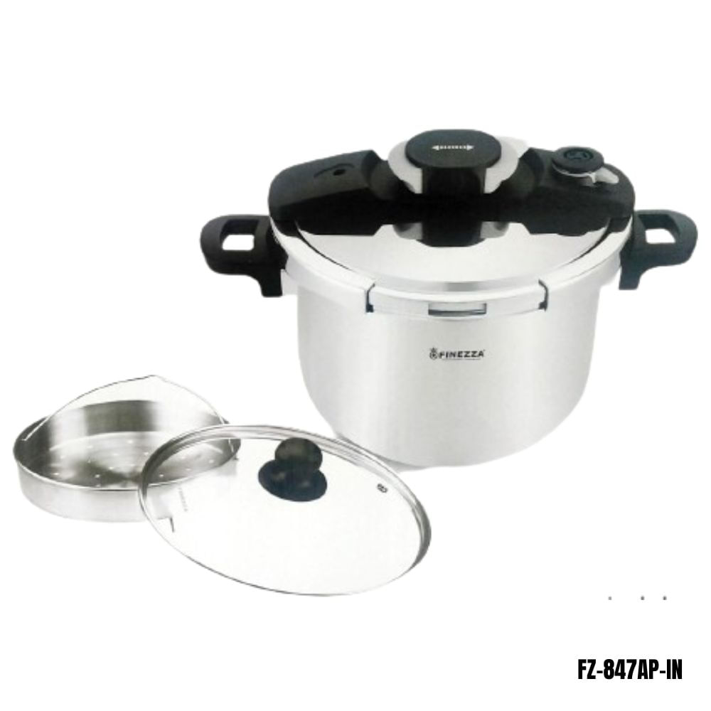 Olla A Presión Acero Inoxidable Finezza 7lt FZ-847AP-IN