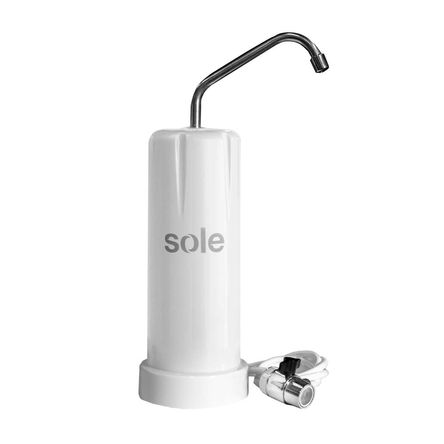 Purificador de Agua Sole Prime Sobre Lavadero 1.9L/min Blanco - 5 años Purificador de Agua Sole Prime Sobre Lavadero 1.9L/min Blanco - 5 años