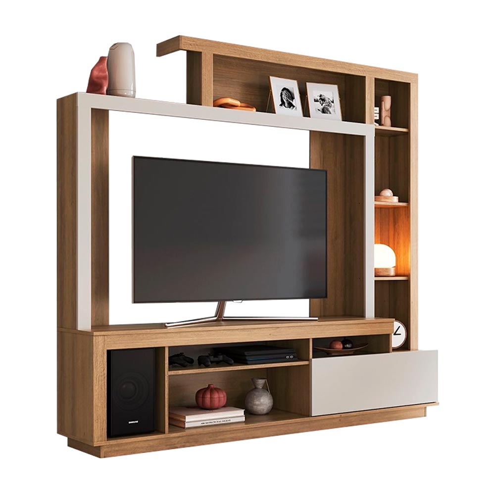 Centro de Entretenimiento 65\\"" Livorno MDP Miel/Arena