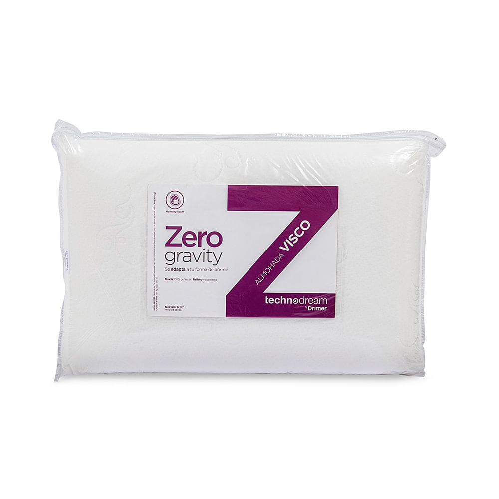Almohada Visco Zero Gravity 60x40cm Almohada Visco Zero Gravity 60x40cm